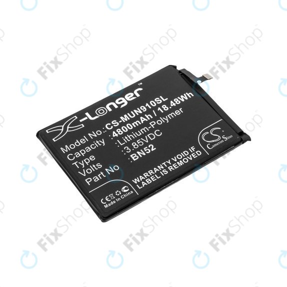 Xiaomi Redmi Note 9 Pro - Akku Batterie BN52 4800mAh HQ