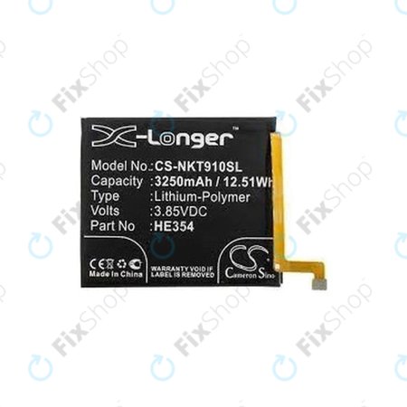 Nokia 9 PureView - Akku Batterie HE354 3250mAh HQ