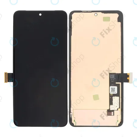 Google Pixel 8 Pro GC3VE, G1MNW - LCD Display + Touchscreen Front Glas + Rahmen (Black) OLED