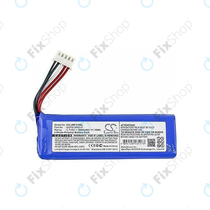 JBL Flip 4 - Akku Batterie Li-Pol 3000mAh HQ
