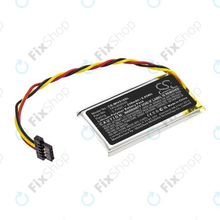 Akku batterie für Mio MiVue 508, 518, 528, 538, 608, 618, 792, 230mAh, Li-Pol, 3.7V, TPC402035, HQ