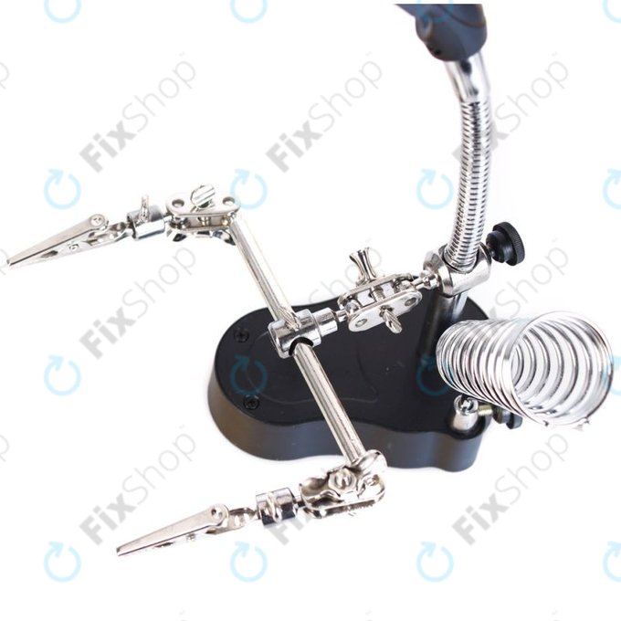 Zeno Desk D3 - Dritte Hand mit Lupe