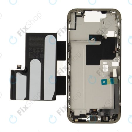Mittelrahmen mit Batterie für iPhone 16 Pro Max | Natural Titanium | ZD076-00696 | Genuine Apple