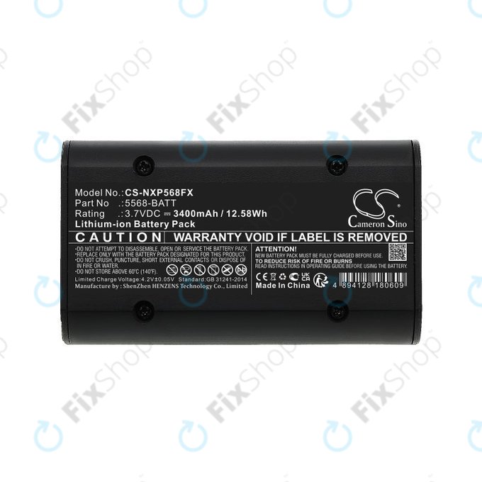 Akku batterie für Nightstick 5566, 5568, 3400mAh, Li-Ion, 3.7V, 5568-BATT, HQ