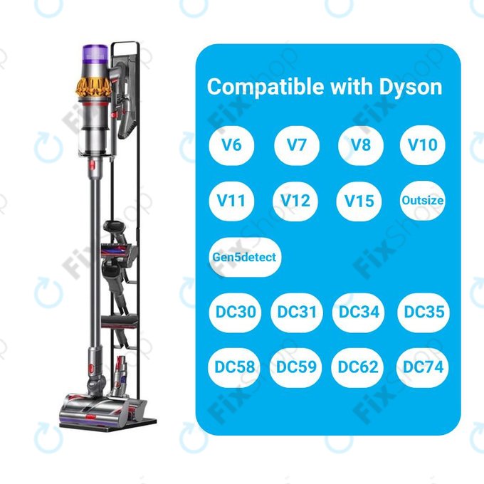 Dyson V-series, Outsize, Gen5detect, DC-series - Ständer