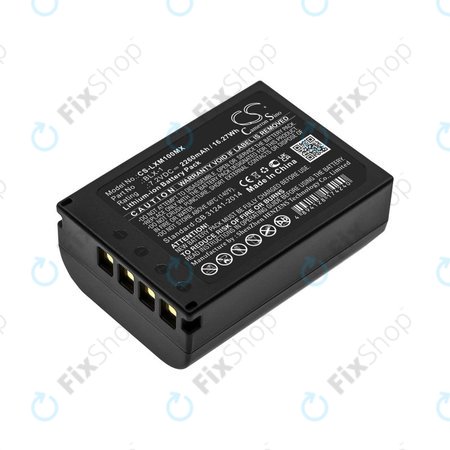 Batterie für Olympus OM SYSTEM OM-1, OM-1 Mirrorless, 2260mAh, Li-Ion, 7.2V, BLX-1, HQ