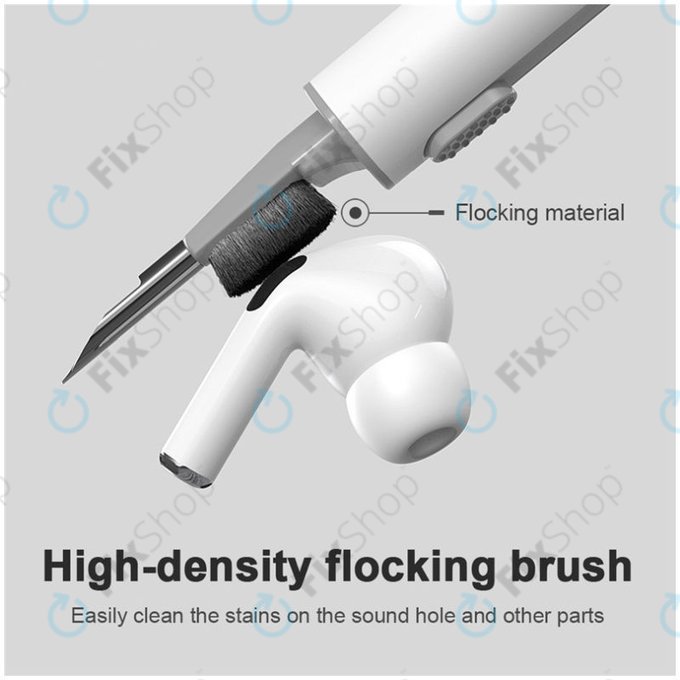 Reinigungsstift zur Reinigung von Telefonen und Kopfhörern (Weiß)