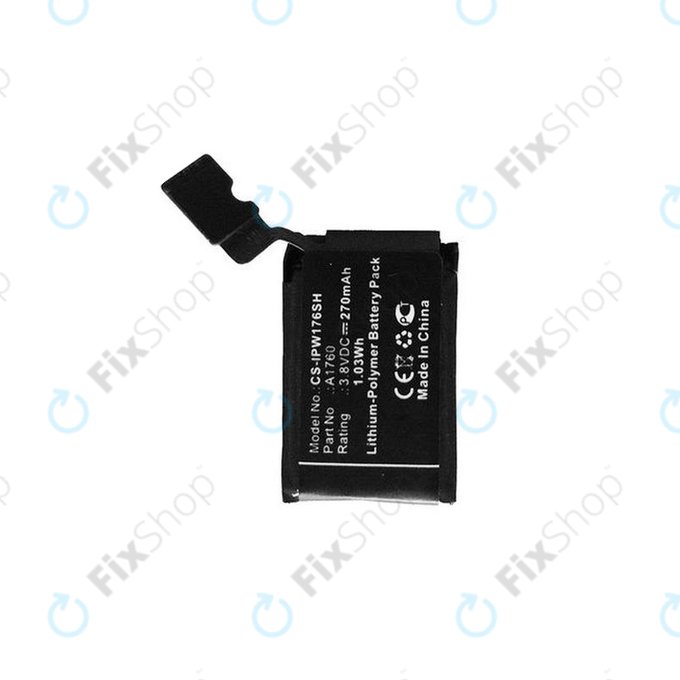 Apple Watch 2 38mm - Akku Batterie A1760 270mAh HQ