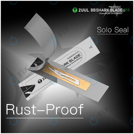 Skalpellklingen Shark Nr. 11, BB, 2UUL DA18, 100 Stk./Box