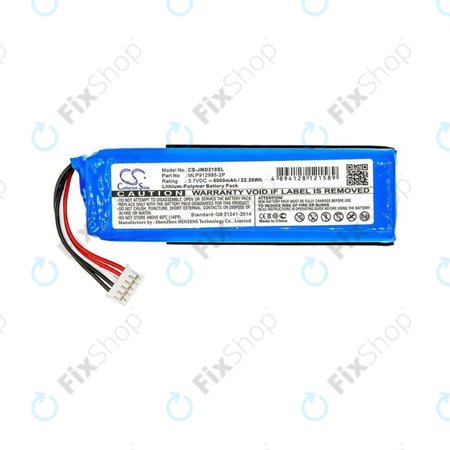 JBL Charge 2+ - Akku Batterie Li-Pol 6000mAh HQ