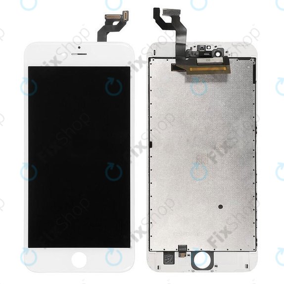 Display für iPhone 6S Plus, White, Touchscreen-Glas mit Rahmen