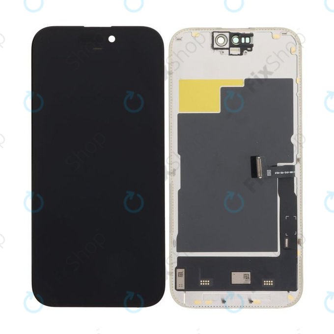 Display Soft OLED für iPhone 15 Pro - Touchscreen + Rahmen, DIAGNOSTIC
