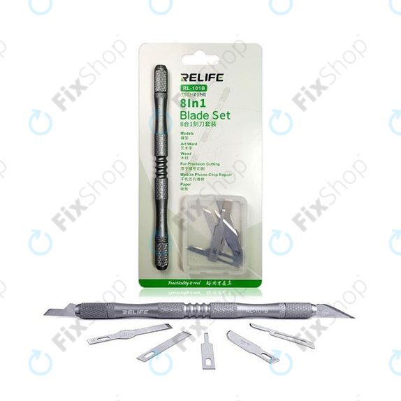 Relife RL-101B - CPU entfernen Kleber Klinge Messer Set 8in1