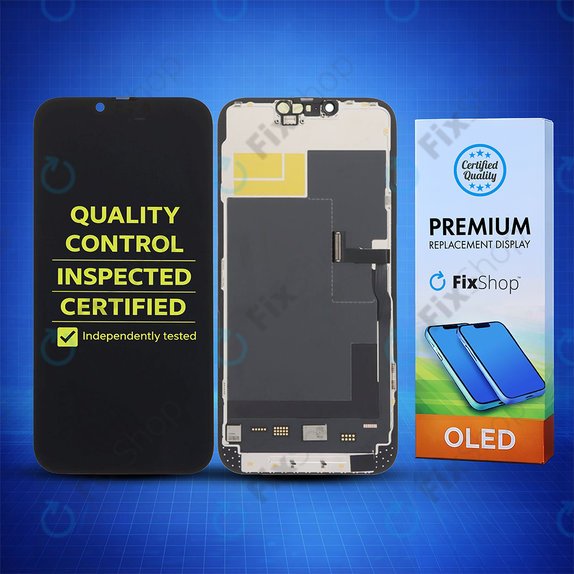 Display Soft OLED für iPhone 13 Pro Max - Touchscreen + Rahmen, DIAGNOSTIC