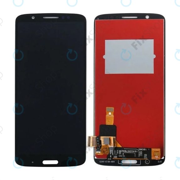 Motorola Moto G6 Plus XT1926-5 - LCD Kijelző + Érintőüveg (Black) TFT