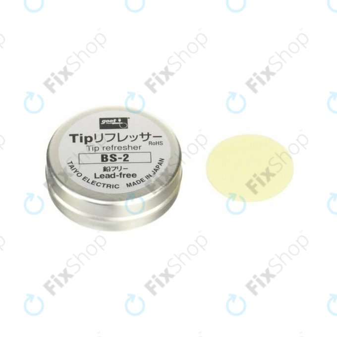 Goot BS-2 - Bleifreie Auffrischungspaste für Lötspitzen