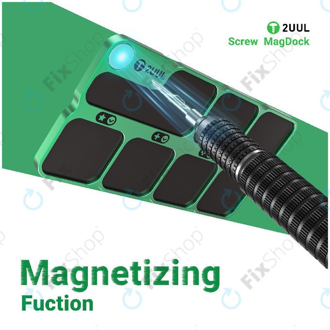 Magnetische Schraubenmatte aus Legierung, 2UUL ST95