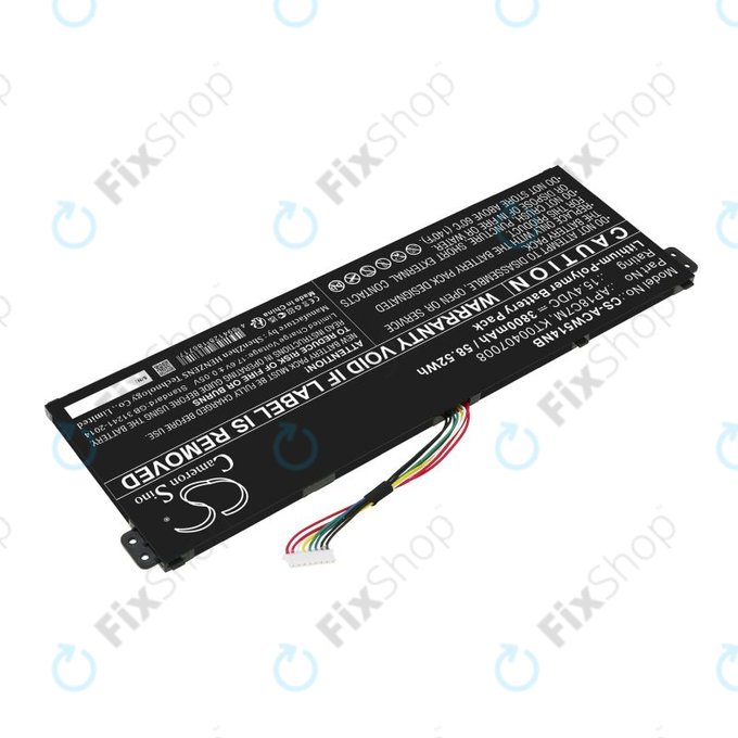 Akku batterie für Acer ConceptD 3, Spin 5, Swift 3, 5, X, Travelmate Spin P4, 3800mAh, Li-Pol, 15.4V, AP18C7M, HQ