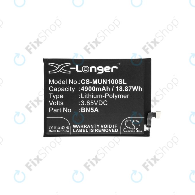 Xiaomi Poco M3 Pro, Redmi Note 10 - Akku Batterie BN5A 4900mAh HQ