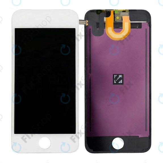 Apple iPod Touch (5th Gen, 6th Gen, 7th Gen) - LCD Display + Touchscreen Front Glas + Rahmen (White) TFT