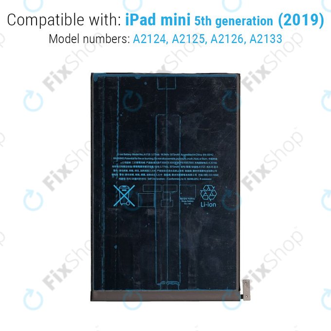 Apple iPad Mini 5 - Akku Batterie 5124mAh