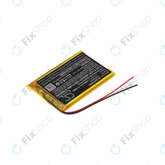 Batterie für Navitel Ms700, Serioux Upq700, 1500mAh, Li-Pol, 3.7V, HR504080, HQ