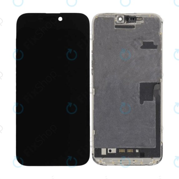 Apple iPhone 16 Pro Max - LCD Display + Touchscreen Front Glas + Rahmen In-Cell FixPremium