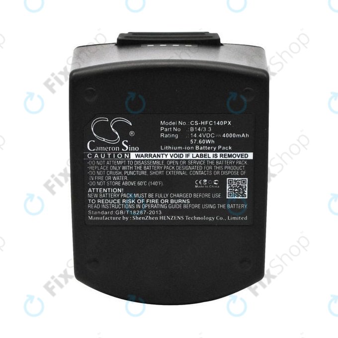 Akku batterie für Hilti SFC14-A, SFH140A, 4000mAh, Li-Ion, 14.4V, B14/3.3, HQ