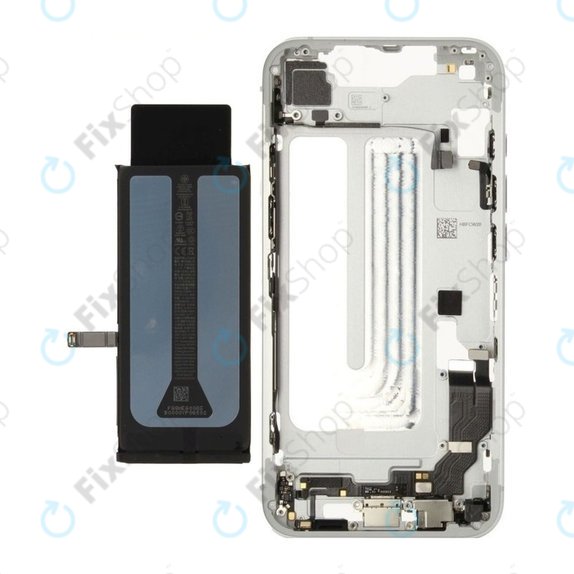 Mittelrahmen mit Batterie für iPhone 16e | White | ZD076-00698 | Genuine Apple