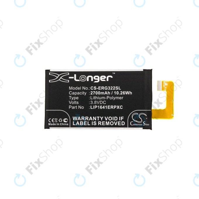 Sony Xperia XA1 Ultra G3221 - Akku Batterie LIP1641ERPC 2700mAh HQ