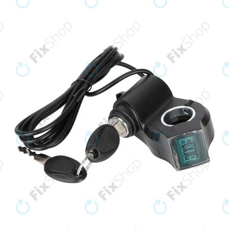 Kugoo Kirin M4, M4 Pro, Speedual, Zero 8X, 10X, MiniWalker, T10-DDM - Zündschalter mit Voltmeter