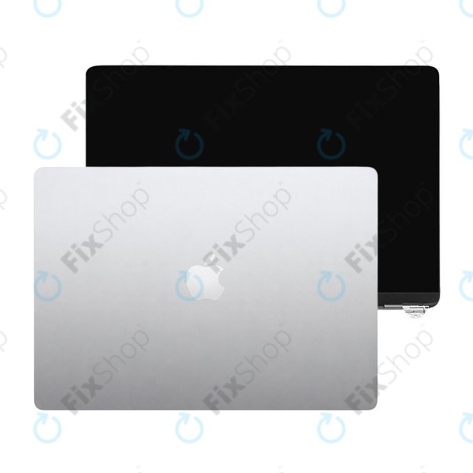 LCD-Display für MacBook Air 13", A3113 (2024), mit Frontglas und Deckel, Silver, 661-40279, Genuine Apple