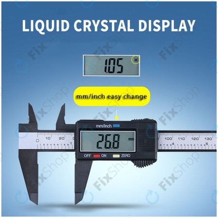 ProStormer - Schieblehre - Kunststoffschlitten (150mm)