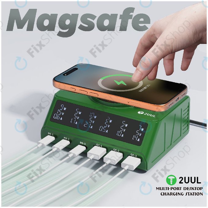 Desktop-Ladegerät, Multi-Port, 2UUL PC11