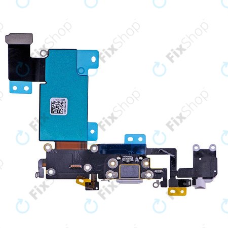 Apple iPhone 6S Plus - Ladestecker + Flex-Kabel (Space Gray)