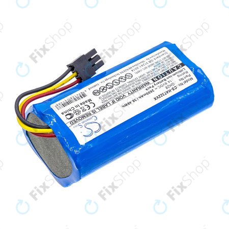 Akku batterie für Fomt R620c, Haier T322, J300s, Liectroux DH860, TCL S15, Tomefon, 2600mAh, Li-Ion, 14.8V, GH28, HQ
