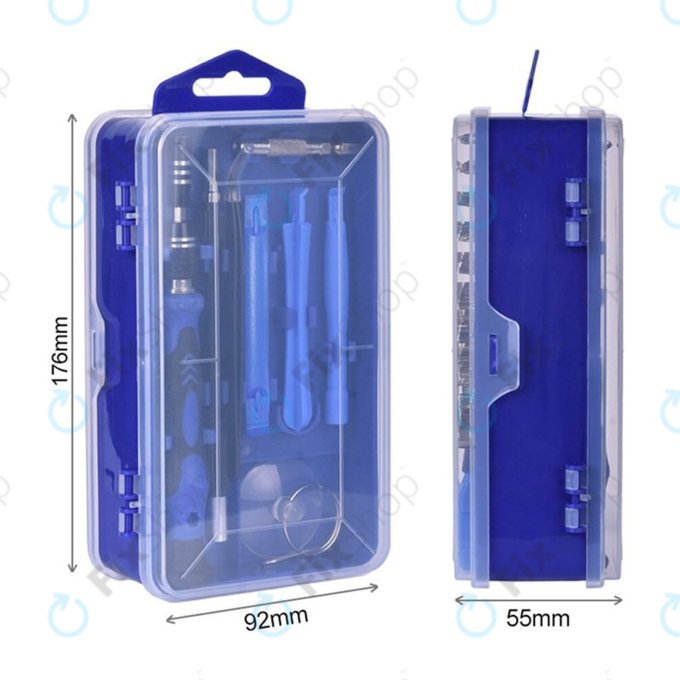 Kingsdun - Professionelles Schraubendreher-Set für iPhone 117in1