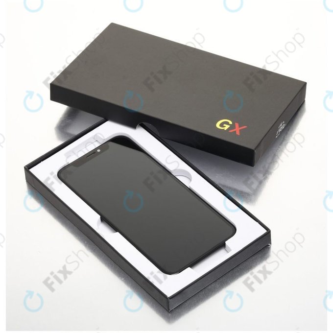 Apple iPhone XS Max - LCD Display + Touchscreen Front Glas + Rahmen Hard OLED FixPremium