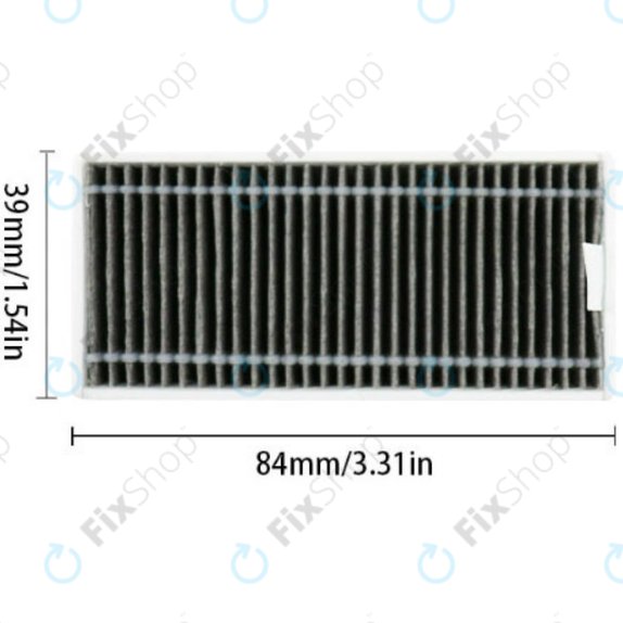 Ecovacs Deebot X9 Pro Omni, X9 Pro, T80 Omni, T80 - HEPA-filter