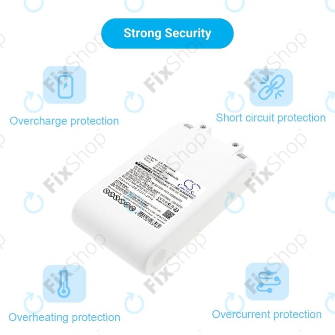 Xiaomi Dreame G10, G20, T10, T20 - Akku Batterie 3027689 Li-Ion 25.2V 2400mAh HQ