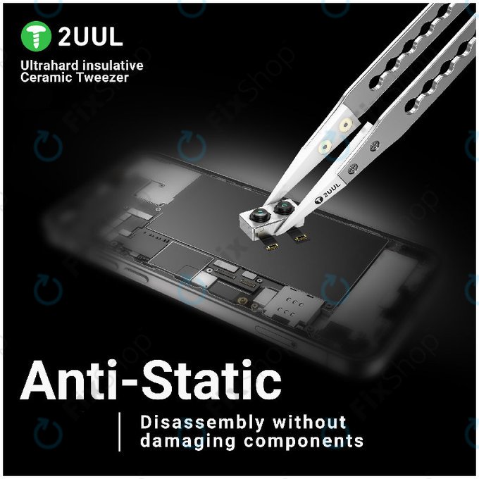 Präzisionspinzette, keramikisoliert, 2UUL TW31