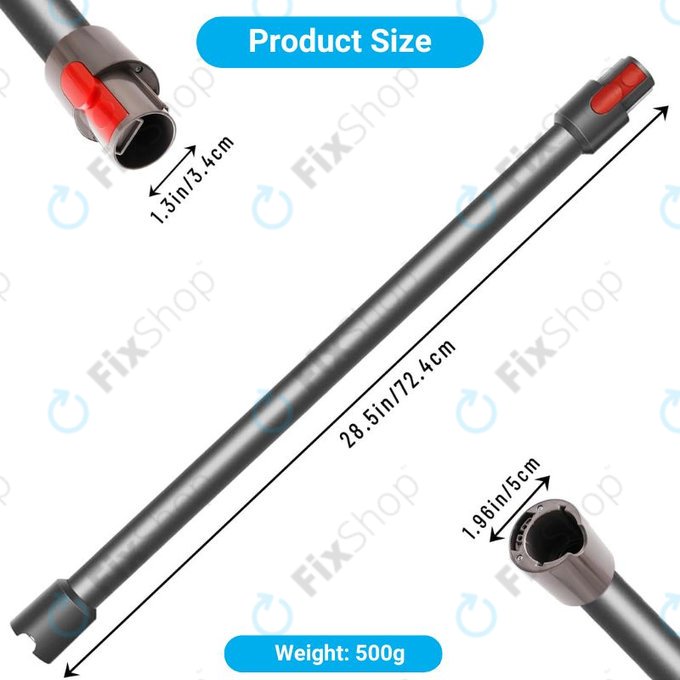 Dyson V-series, Outsize - Saugrohr (Silber)