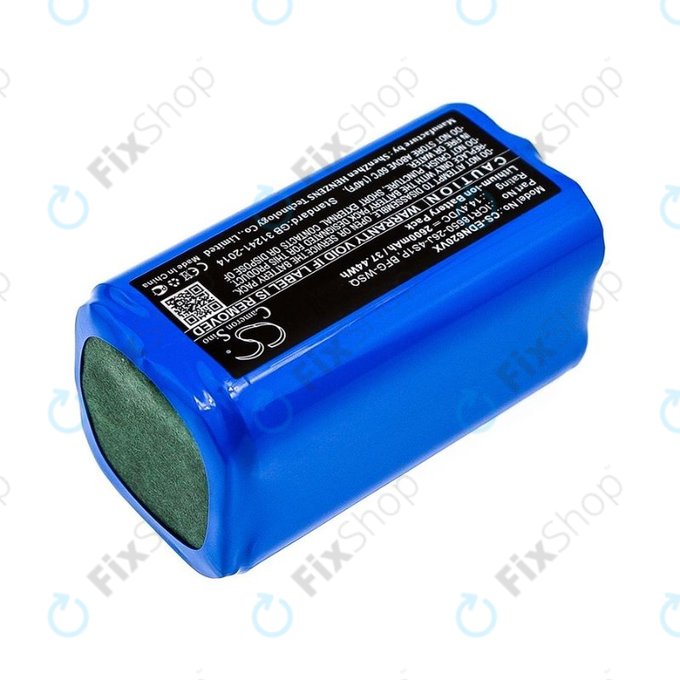 Ecovacs Deebot N79, N79S, Eufy RoboVac-series, Proscenic 850-series - Akku Batterie BFG-WSQ, ICR18650-26J-4S1P, UR18650ZY-4S1P-AAM Li-Ion 14.4V 2600mAh HQ