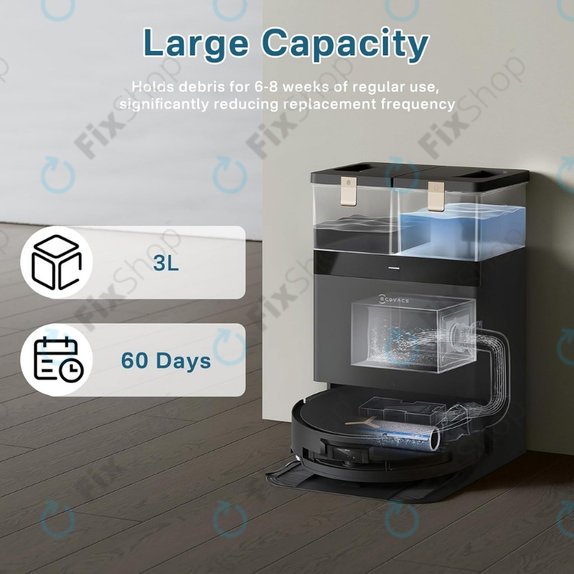 Ecovacs Deebot T30c, T50-series, T80-series, X8-series, X9 Pro-series - Abfallbeutel