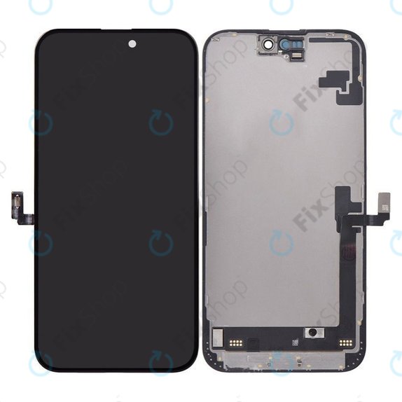 Apple iPhone 16 Plus - LCD Display + Touchscreen Front Glas + Rahmen Hard OLED FixPremium