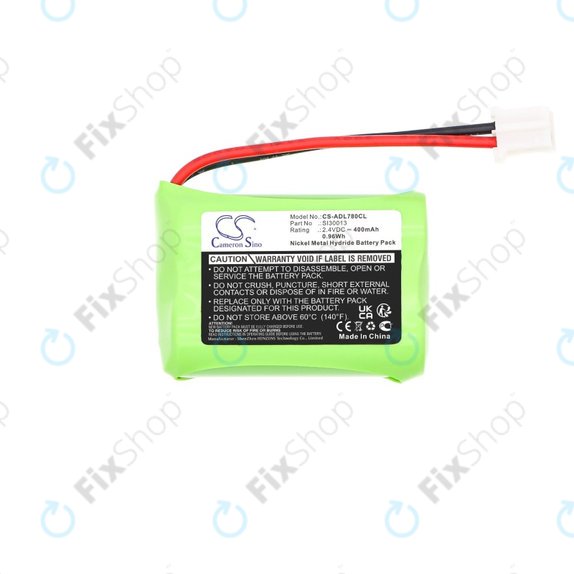 Batterie für SWITEL MD9300, 9500, AUDIOLINE Dect 7500, 7501, 400mAh, Ni-MH, 2.4V, SL30013, HQ
