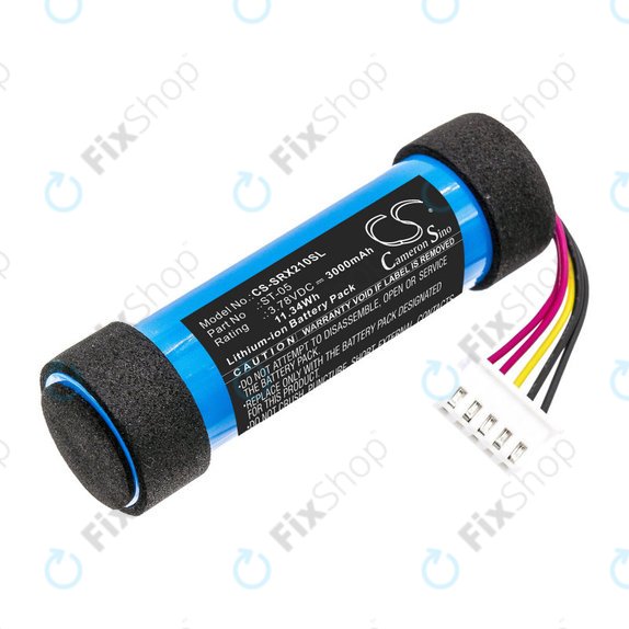 Batterie für Sony SRS-XB21, 3000mAh, Li-Ion, 3.78V, ST-05, HQ