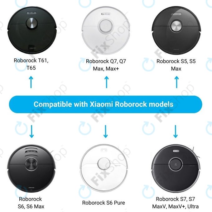 Xiaomi Roborock S-series, T-series, Q-series - Akku Batterie XJT-2P4S-6000 Li-Ion 14.4V 6000mAh