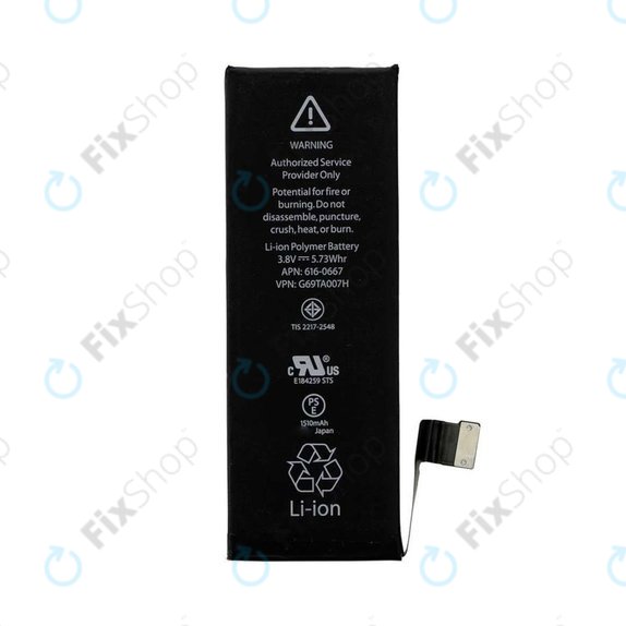 Akku Batterie für iPhone 5C, 1510mAh