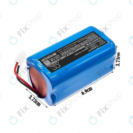 Xiaomi Essential (Mijia G1), Flyco FC-series, myVacBot SN500, Panasonic MC-series, Phicomm X3, Puppy R-series - Akku Batterie Li-026418 Li-Ion 14.8V 2600mAh HQ